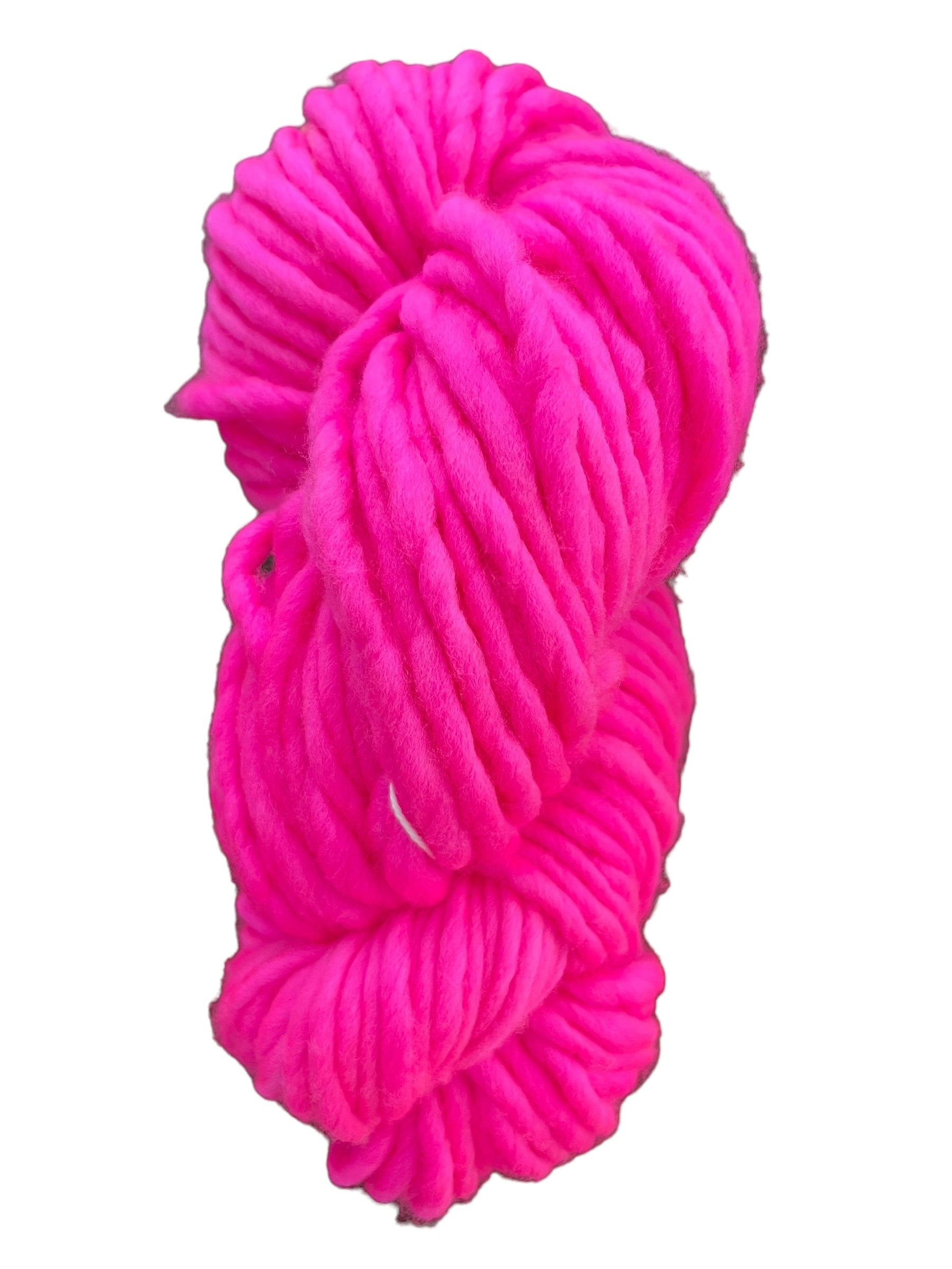 Ready to Ship - Plush Super Bulky in HOT PINK